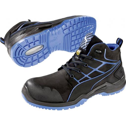 PUMA Krypton Blue Mid 634200-48 ESD bezpečnostní obuv S3, velikost (EU) 48, černá, modrá, 1 ks
