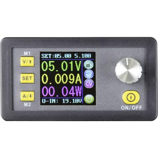 Joy-it JT-DPH5005 laboratorní zdroj Step Up/ Step Down, 0 - 50 , 0 - 5 A, 250 W, šroubová svorka, lze dálkově ovládat, lze programovat, kompaktní forma, výstup
