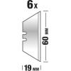 kwb 013310 Bezpečnostní trapézová čepel nože s provázkem štípací kleště, 160 mm 1 ks