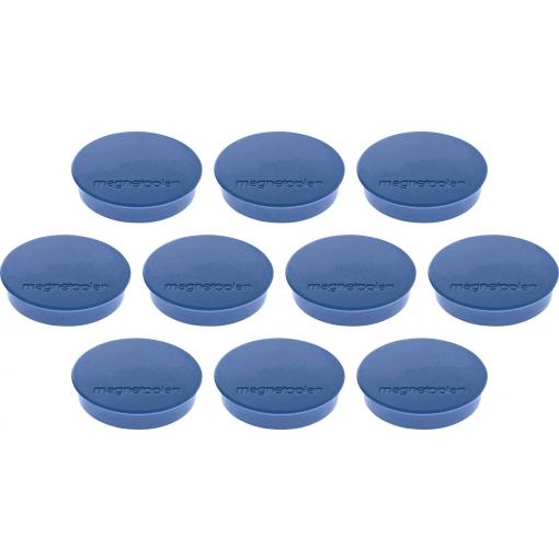 magnetoplan magnet Discofix Standard (Ø x v) 30 mm x 8 mm kulatý tmavě modrá 10 ks 1664214