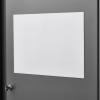 magnetoplan 1120100 magnetická kapsa na dokumenty transparentní, bílá (š x v) 230 mm x 5 mm DIN A4