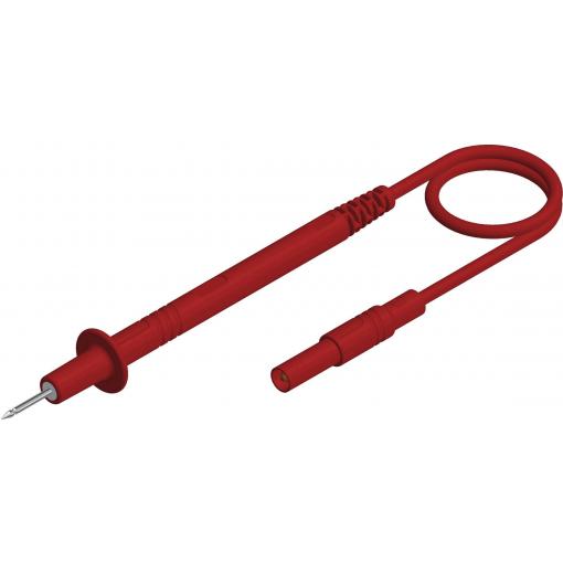 Hirschmann Test & Measurement PL 2700 S rt měřicí kabel zkušební hroty 4 mm zástrčka 1.00 m červená 1 ks