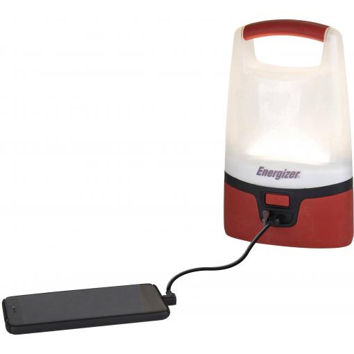 Energizer E301440800 Vision Lantern LED kempingová lucerna 1000 lm na baterii červená/černá