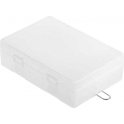 Basetech BT-Box-025 úložný box na baterie 4x 26650 (d x š x v) 112 x 77 x 31.8 mm