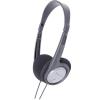 Panasonic RP-HT090 TV sluchátka otevřená (On Ear) kabelová šedá regulace hlasitosti