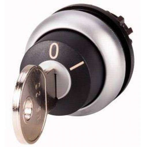 Eaton 111779 M22-WRS-MS20 uzamykatelné tlačítko plastový přední prstenec simulované kolečko černá 1 ks Piece
