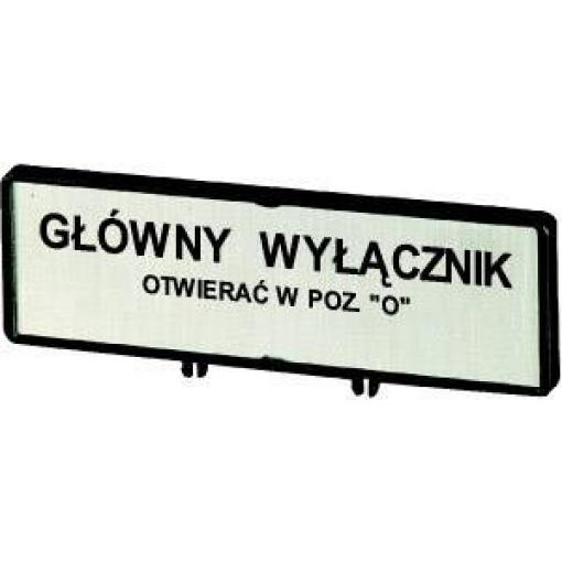 Eaton ZFS71-T0 205540 držák štítků 1 ks
