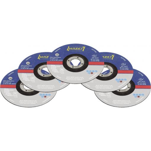 Hazet 9233-010/5 řezný kotouč rovný 125 mm 1 ks