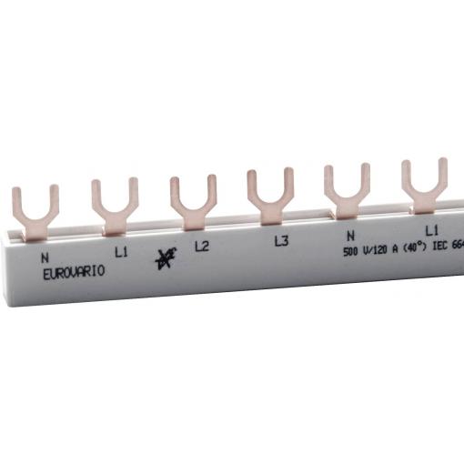 Doepke 09920125 DOEPKE fázová lišta EV-S G 4.12.120L Phase busbar vícebarevná 10 mm² 120 A 690 V 1 ks