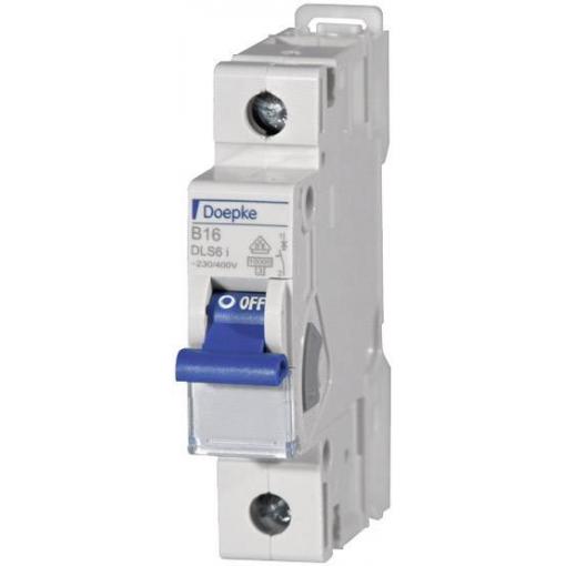 Doepke 09916021 DLS6I B10A 1polig 10KA elektrický jistič 1pólový 10 A 230 V