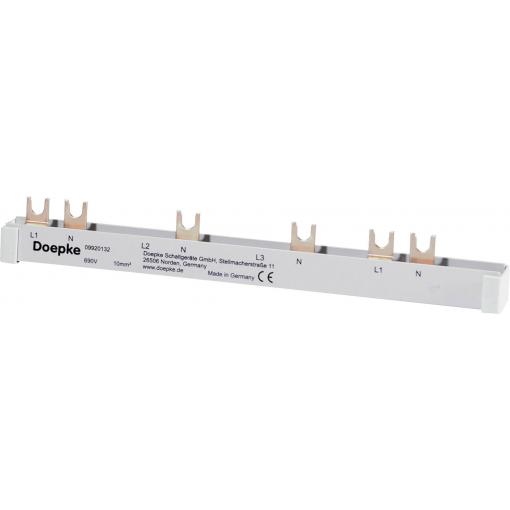 Doepke 09920132 DOEPKE DAFFD sběrnice B G1 2TE-3/N/S-10 Phase busbar 63 A 690 V 1 ks