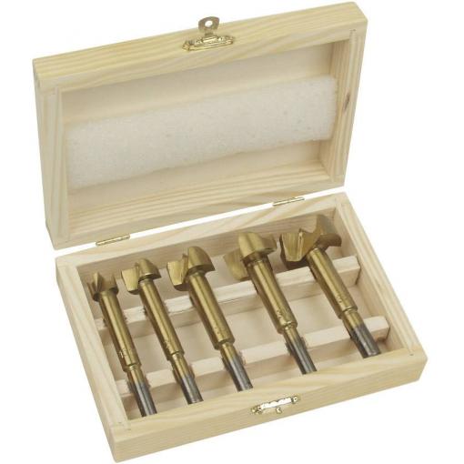 Brüder Mannesmann M54005 sada Foersterových vrtáků 5dílná 15 mm, 20 mm, 25 mm, 30 mm, 35 mm 1 ks