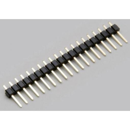 TRU COMPONENTS TC-2506251 pinová lišta (standardní) Počet řádků: 1 Počet kontaktů v řadě: 8 1 ks