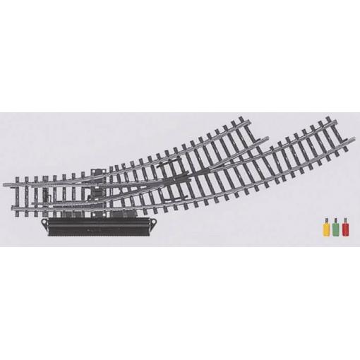 K-kolej H0 Märklin (bez uložení) 2268 oblouková výhybka, levá 2 ks