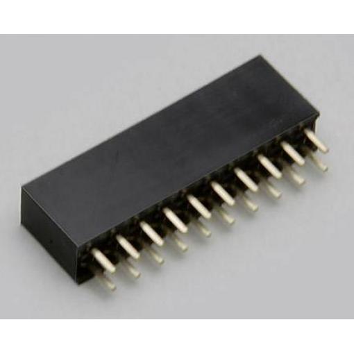 TRU COMPONENTS zásuvková lišta Počet řádků: 2 Počet kontaktů v řadě: 8 TC-2506282 1 ks