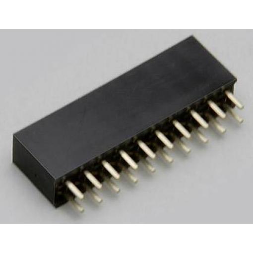 TRU COMPONENTS zásuvková lišta Počet řádků: 2 Počet kontaktů v řadě: 15 TC-2506301 1 ks
