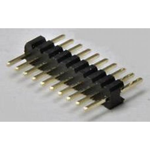 TRU COMPONENTS pinová lišta (standardní) Počet řádků: 1 Počet kontaktů v řadě: 12 TC-2506324 1 ks