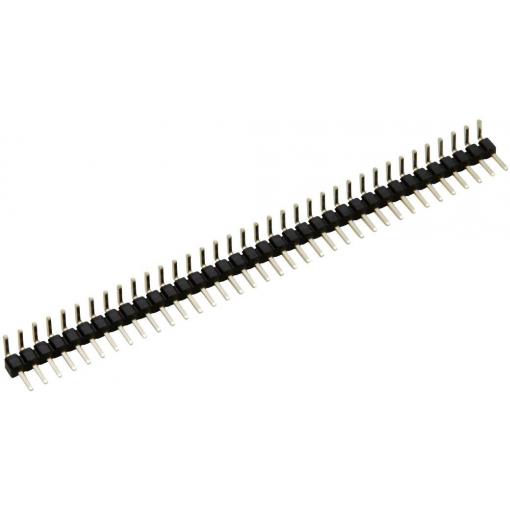 TRU COMPONENTS pinová lišta (standardní) Počet řádků: 1 Počet kontaktů v řadě: 6 TC-2506398 1 ks