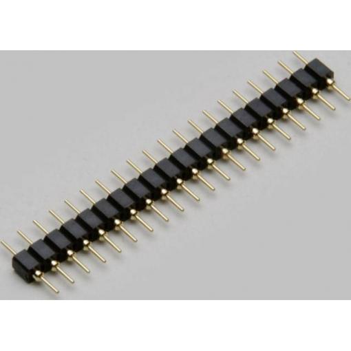 TRU COMPONENTS precizní dutinková lišta Počet řádků: 1 Počet kontaktů v řadě: 10 TC-2506409 1 ks