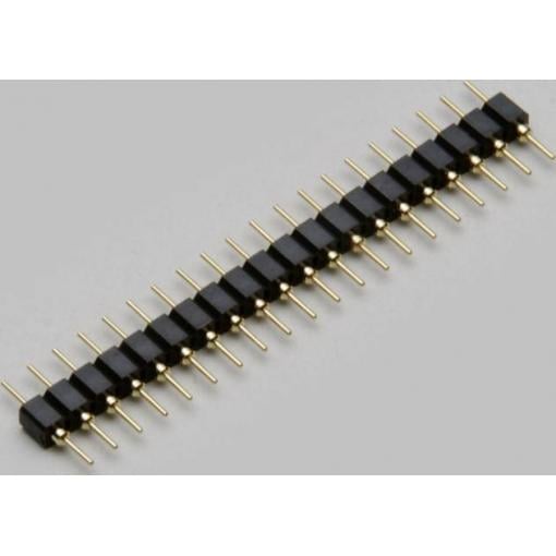 TRU COMPONENTS precizní dutinková lišta Počet řádků: 1 Počet kontaktů v řadě: 14 TC-2506411 1 ks