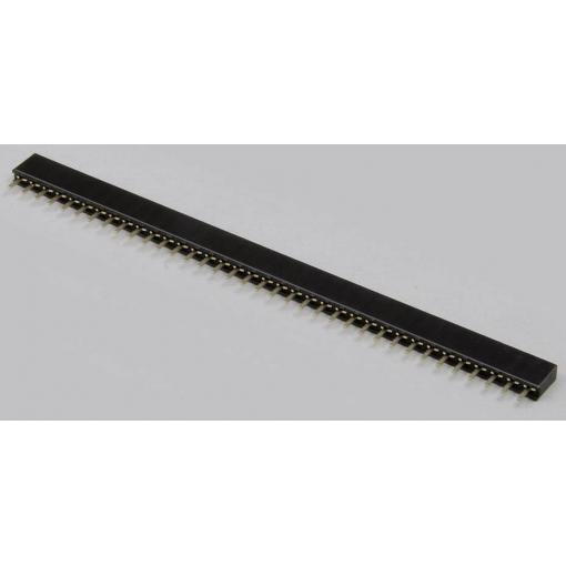 TRU COMPONENTS zásuvková lišta Počet řádků: 1 Počet kontaktů v řadě: 4 TC-2506418 1 ks