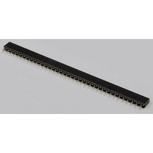 TRU COMPONENTS zásuvková lišta Počet řádků: 1 Počet kontaktů v řadě: 5 TC-2506419 1 ks