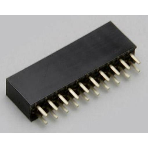 TRU COMPONENTS zásuvková lišta Počet řádků: 2 Počet kontaktů v řadě: 2 TC-2506429 1 ks