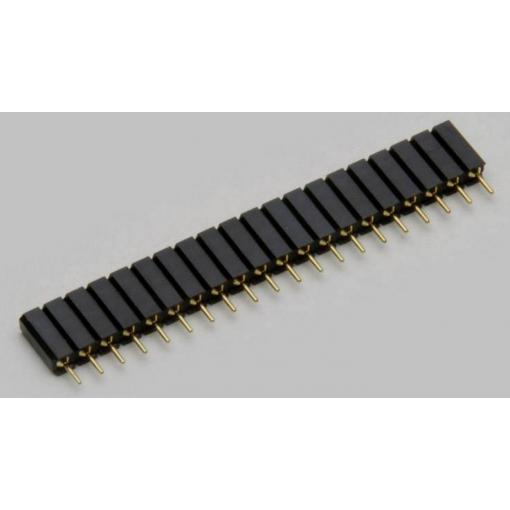 TRU COMPONENTS precizní dutinková lišta Počet řádků: 1 Počet kontaktů v řadě: 3 TC-2506451 1 ks