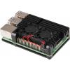 Joy-it Armor Case BLOCK ACTIVE SBC skříň Vhodné pro (vývojové sady): Raspberry Pi® včetně aktivního chladiče černá