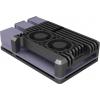 Joy-it Armor Case BLOCK ACTIVE SBC skříň Vhodné pro (vývojové sady): Raspberry Pi® včetně aktivního chladiče černá