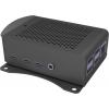 Joy-it rb-alucasep4+06 SBC skříň Vhodné pro (vývojové sady): Raspberry Pi® včetně upevňovacích jazýčků černá