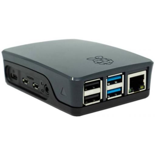Raspberry Pi® SC0230 SBC skříň Vhodné pro: Raspberry Pi® 4 B černá