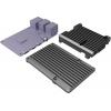 Joy-it ARMOR Case BLOCK SBC skříň Vhodné pro (vývojové sady): Raspberry Pi® včetně pasivního chladiče černá