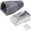Quadrios, 1906C166, RJ45 konektor, RJ45, CAT 6, piny:8P8C, 25 ks