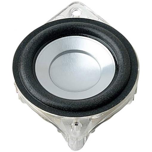 Visaton BF 45 - 8 Ohm 1.8 palec 4.5 cm širokopásmový reproduktor 4 W 8 Ω stříbrná Hliníková membrána