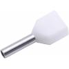 TRU COMPONENTS T1906C152 dutinka 0.5 mm² částečná izolace bílá 100 ks