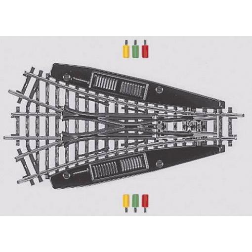 K-kolej H0 Märklin (bez uložení) 2270 třícestná výhybka, symetrická 168.9 mm 1 ks