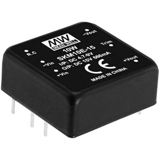 MEAN WELL SKM10B-12 DC/DC měnič napětí, modul 833 mA 10 W Počet výstupů: 1 x Obsah 1 ks