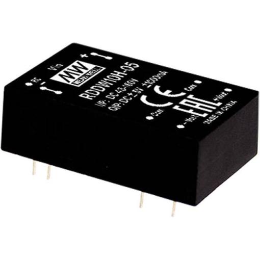 MEAN WELL RSDW10H-12 DC/DC měnič napětí 835 mA 10 W Počet výstupů: 1 x Obsah 1 ks