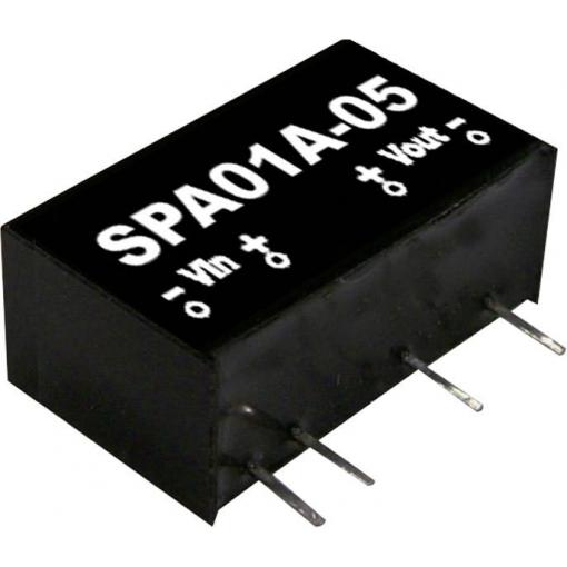 MEAN WELL SPA01A-12 DC/DC měnič napětí, modul 83 mA 1 W Počet výstupů: 1 x Obsah 1 ks