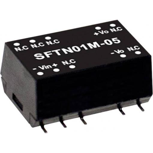 MEAN WELL SFTN01N-05 DC/DC měnič napětí, modul 200 mA 1 W Počet výstupů: 1 x Obsah 1 ks