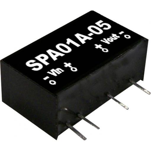 MEAN WELL SPA01A-15 DC/DC měnič napětí, modul 67 mA 1 W Počet výstupů: 1 x Obsah 1 ks