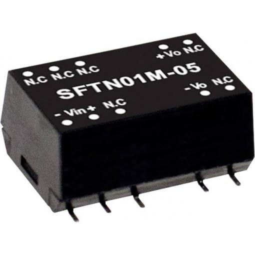 MEAN WELL SFTN01M-12 DC/DC měnič napětí, modul 84 mA 1 W Počet výstupů: 1 x Obsah 1 ks