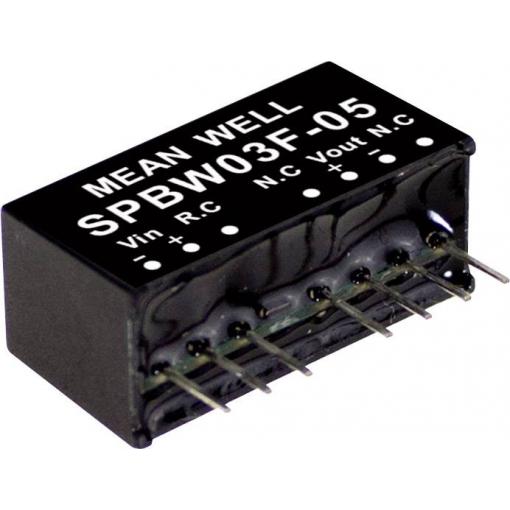MEAN WELL SPBW03G-15 DC/DC měnič napětí, modul 200 mA 3 W Počet výstupů: 1 x Obsah 1 ks