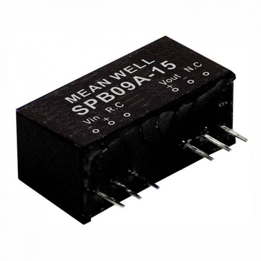 MEAN WELL SPB09C-24 DC/DC měnič napětí, modul 375 mA 9 W Počet výstupů: 1 x Obsah 1 ks