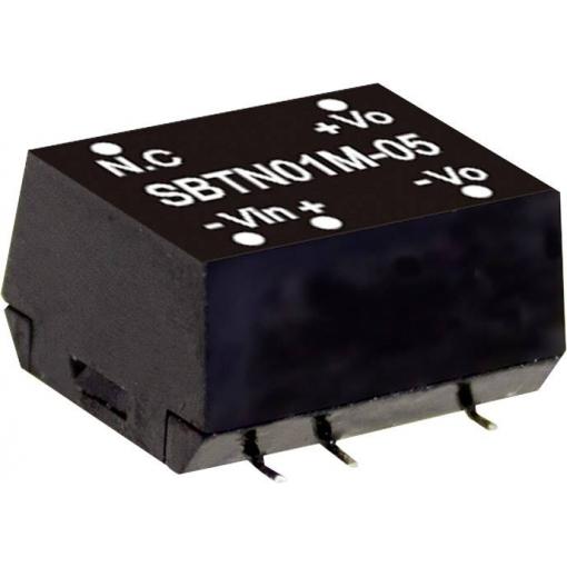 MEAN WELL SBTN01L-05 DC/DC měnič napětí, modul 200 mA 1 W Počet výstupů: 1 x Obsah 1 ks