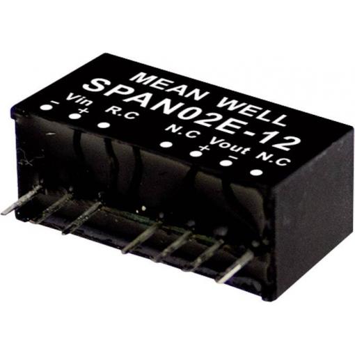 MEAN WELL SPAN02E-05 DC/DC měnič napětí, modul 400 mA 2 W Počet výstupů: 1 x Obsah 1 ks