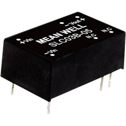 MEAN WELL SLC03A-05 DC/DC měnič napětí, modul 600 mA 3 W Počet výstupů: 1 x Obsah 1 ks