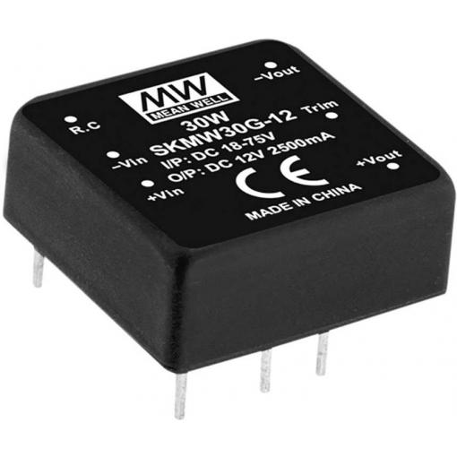 MEAN WELL SKMW30F-05 DC/DC měnič napětí 6 A 30 W Počet výstupů: 1 x Obsah 1 ks