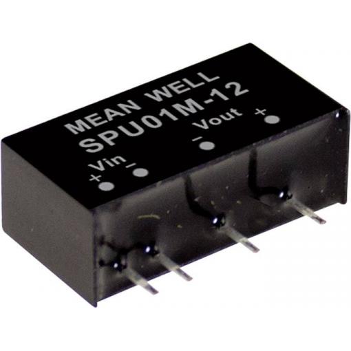 MEAN WELL SPU01M-05 DC/DC měnič napětí, modul 200 mA 1 W Počet výstupů: 1 x Obsah 1 ks